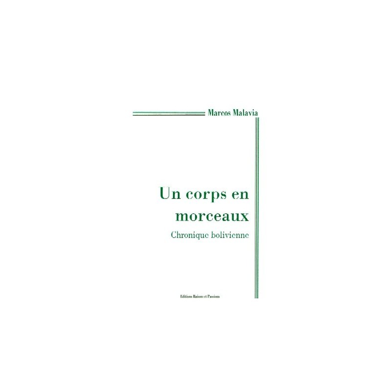 Un corps en morceaux Un corps en morceaux