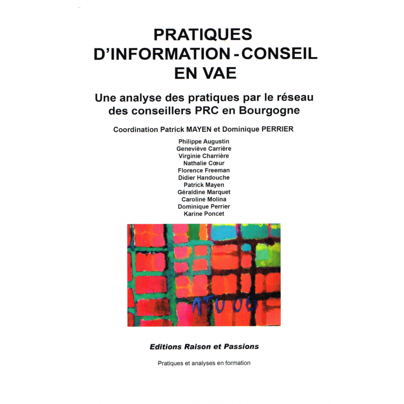 Pratiques d'information-conseil en VAE Pratiques d'information-conseil en VAE